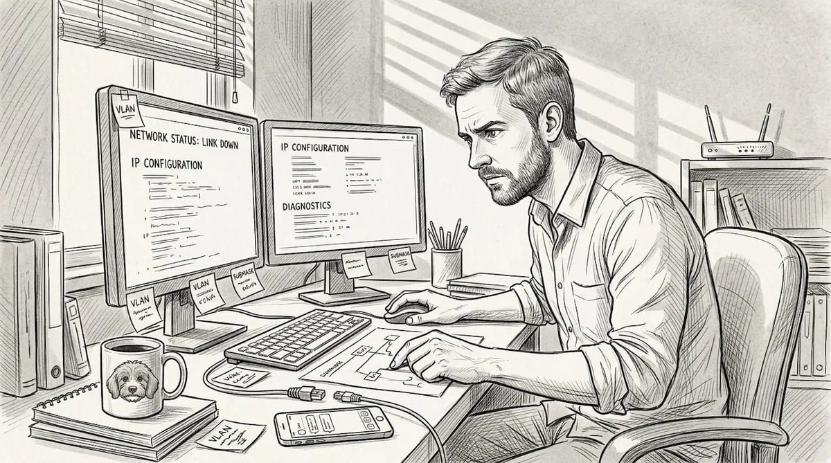 Tech professional reviews persistent network settings